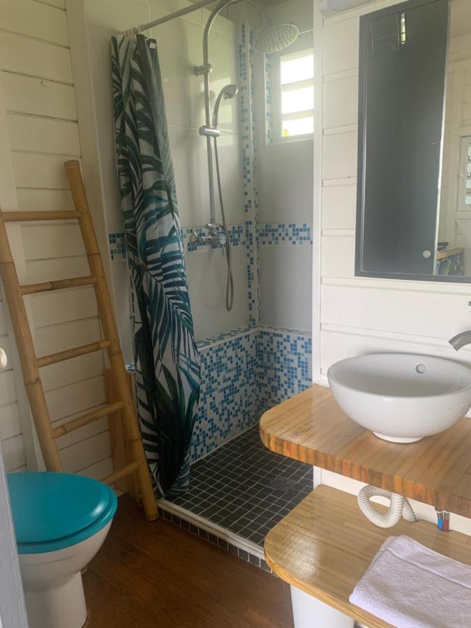 Gîte face à la mer des caraibes Sainte-Rose Extérieur photo