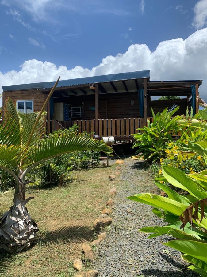 Gîte face à la mer des caraibes Sainte-Rose Extérieur photo